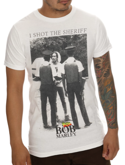 i shot the sheriff t shirt